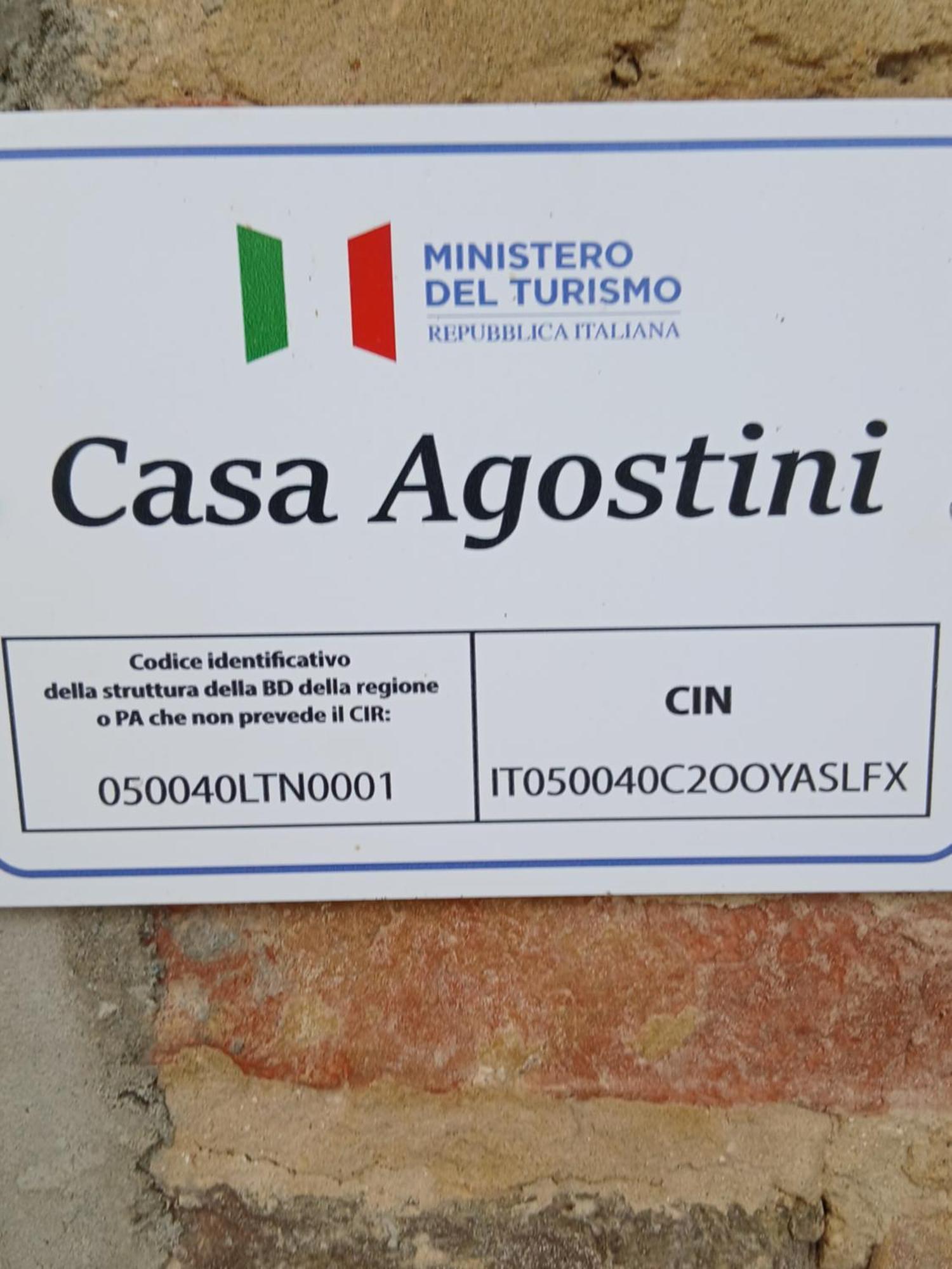 Casa Agostini Appartement Lari Buitenkant foto